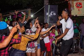 DJ Queen Club Sesanet- DJ Queen at Club Sesanet in Jacmel